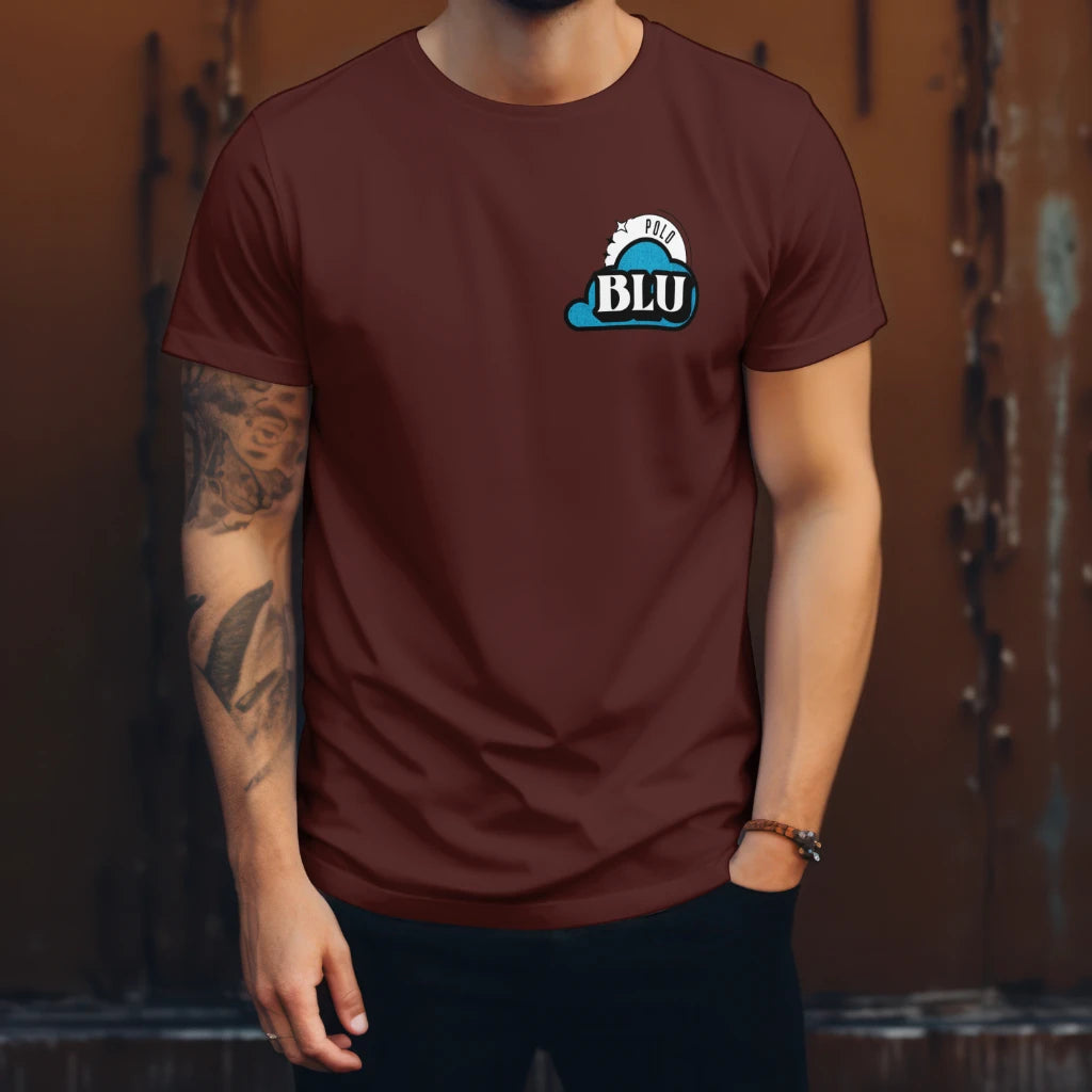 Camisa Polo Masculina Blu Cloud em Algodão