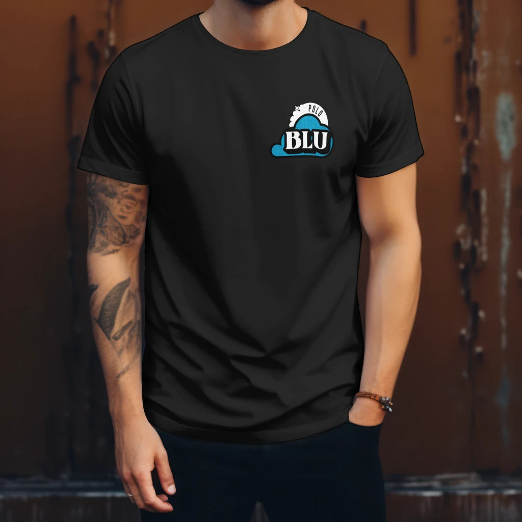 Camisa Polo Masculina Blu Cloud em Algodão