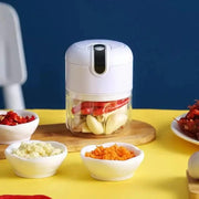 Mini Processador Elétrico Recarregável para Alimentos