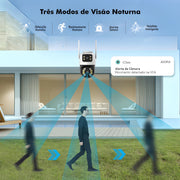 Câmera de Segurança Wi-Fi iCSee com Visão Noturna