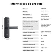 Fechadura Inteligente Tuya Wi-Fi com Senha e Aplicativo