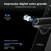 Fechadura Inteligente Tuya Wi-Fi com Senha e Aplicativo